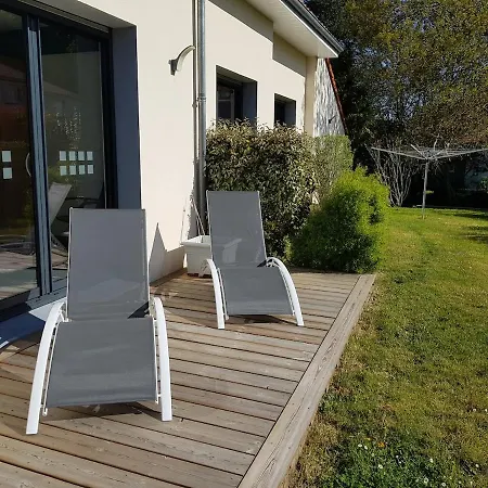 Casa vacanze 9 Pers 160 M² +jardin- 10mn Nantes -30mn Bouguenais